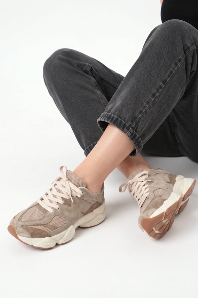 Andreza - Tênis Chunky Areia