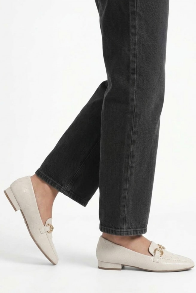 Brenda - Mocassim Off White