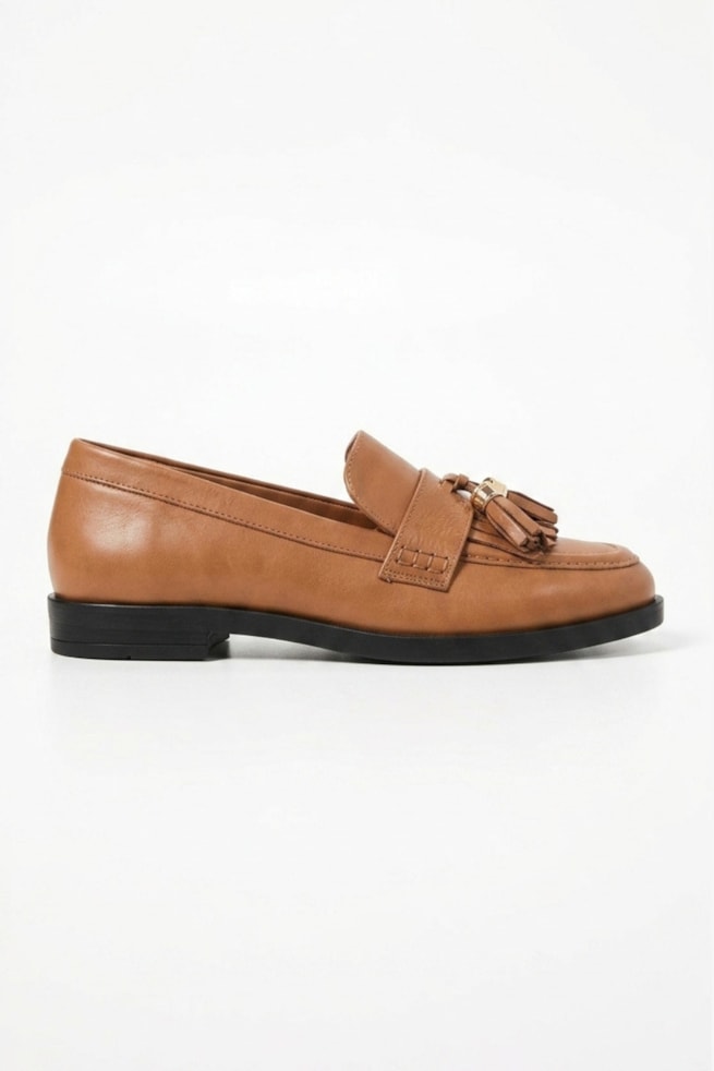 Catarina - Sapato Mocassim Caramelo
