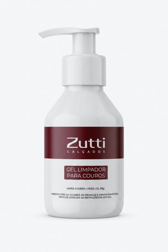 Gel Limpador de Couro Zutti