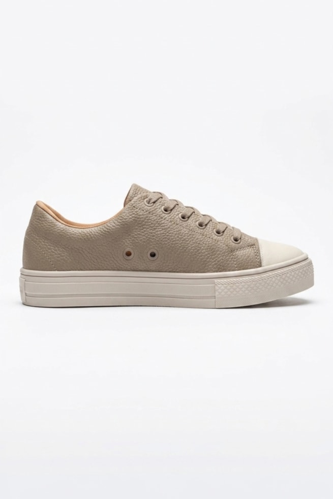 Larissa - Tênis Slip On Cinza