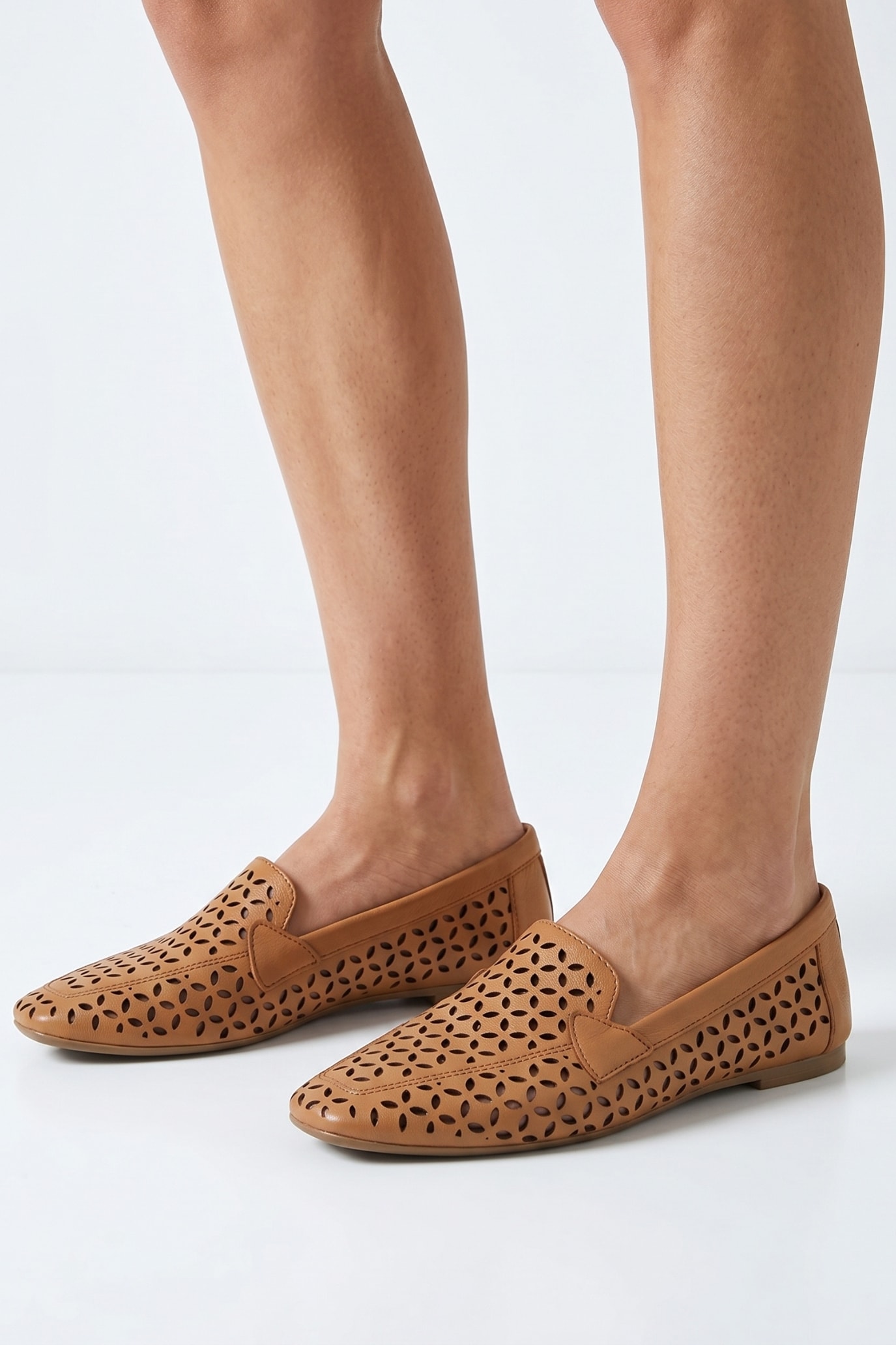 Lavi - Sapato Mocassim em Couro Caramelo