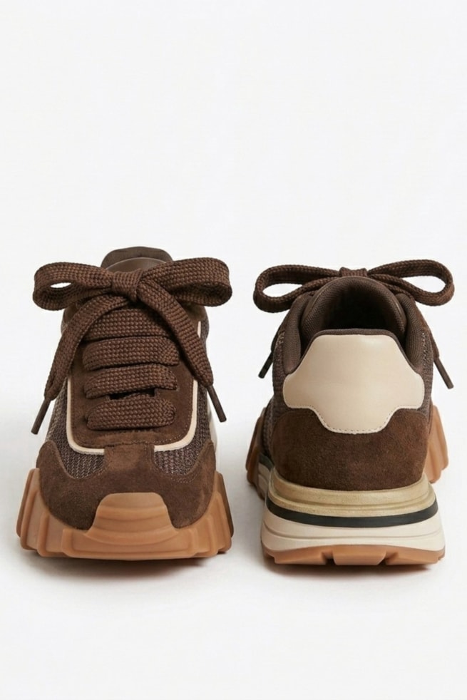 Matilda - Tênis Chunky Marrom