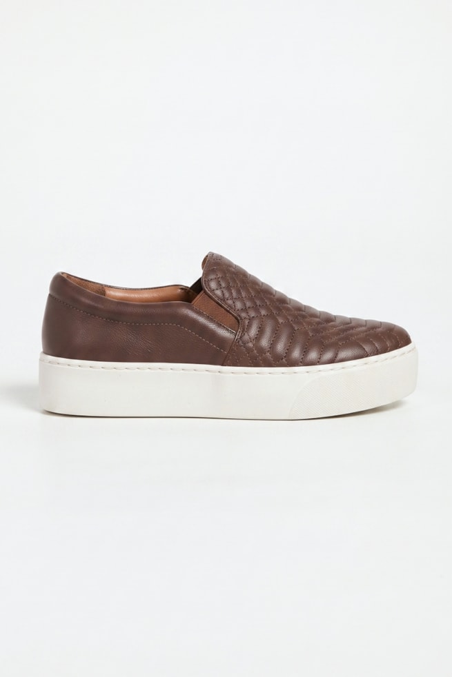 Micaela - Tênis Slip On Marrom