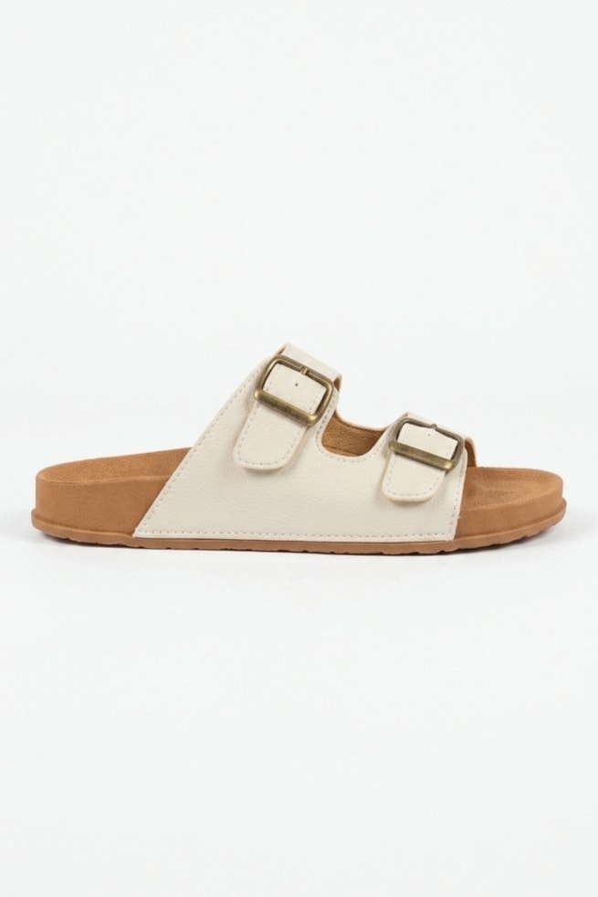 Serena - Sandália Birken Off White