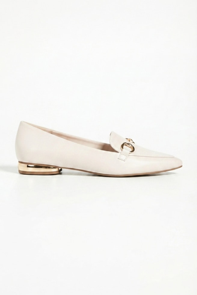 Tamara - Sapatilha Bico Fino Off White